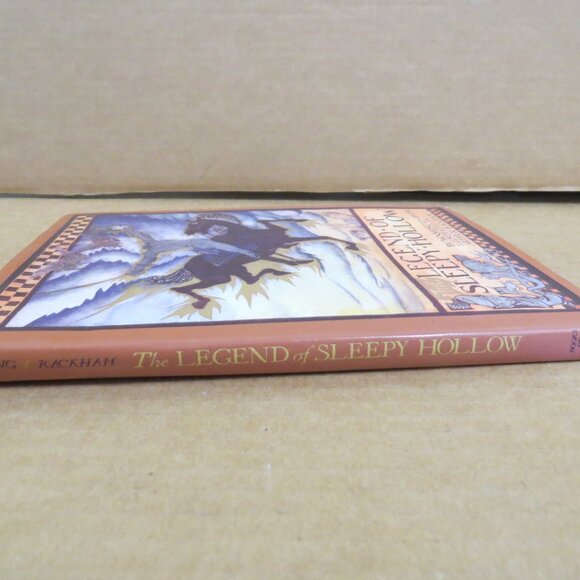 The Legend of Sleepy Hollow Washington Irving 1990 1st Ed HCDJ Literature - Picture 3 of 13